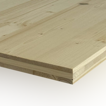 Panneau 3 plis épicéa